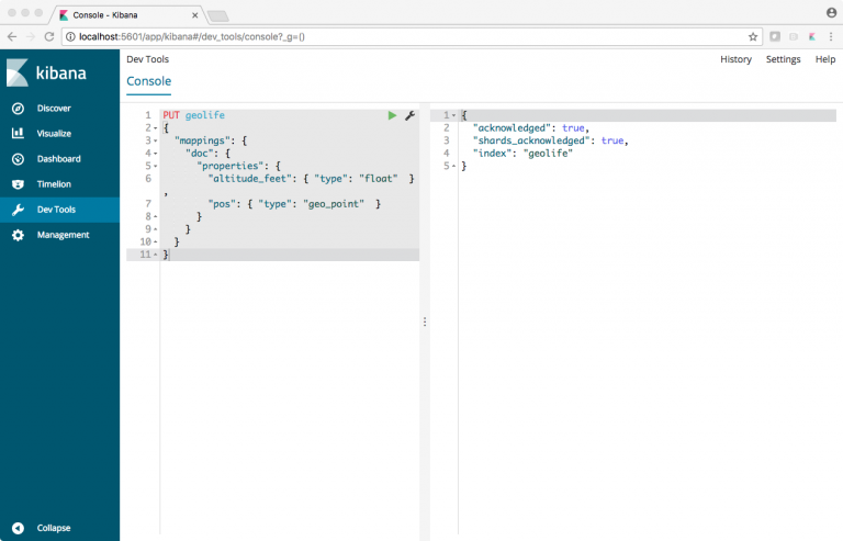 kibana index